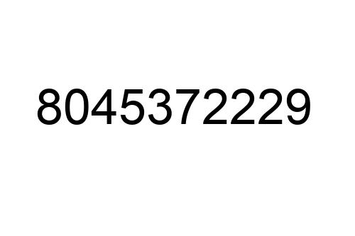 8045372229