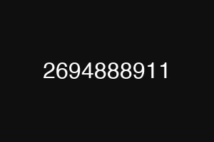 2694888911