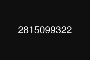 2815099322