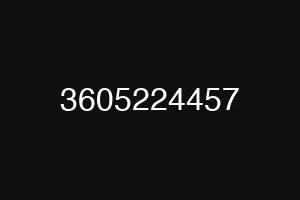 3605224457